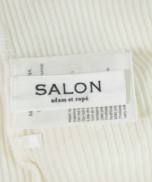 SALON adam et rope（サロンアダムエロペ）Tシャツ・カットソー 白 サイズ:F レディース/2200695574208