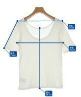SALON adam et rope（サロンアダムエロペ）Tシャツ・カットソー 白 サイズ:F レディース/2200695574208