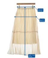 SALON adam et rope（サロンアダムエロペ）ロング・マキシ丈スカート ベージュ サイズ:F レディース/2200698862036
