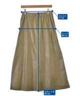 SALON adam et rope（サロンアダムエロペ）ロング・マキシ丈スカート 茶 サイズ:F レディース/2200699083089