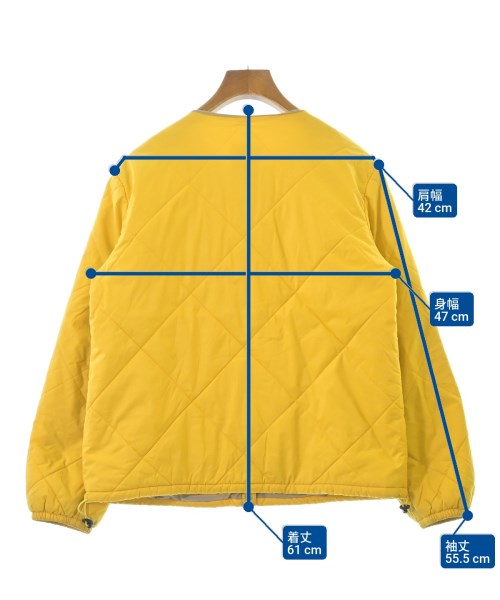 SALON adam et rope（サロンアダムエロペ）ダウンジャケット/ダウンベスト 黄 サイズ:F レディース/2200655038023