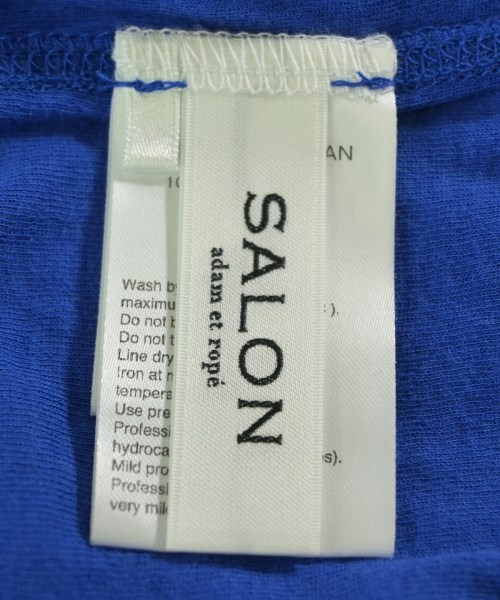 SALON adam et rope（サロンアダムエロペ）Tシャツ・カットソー 青 サイズ:F レディース/2200656069033