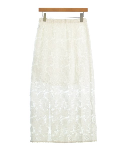 SALON adam et rope（サロンアダムエロペ）ロング・マキシ丈スカート 白 サイズ:F レディース/2200655799023