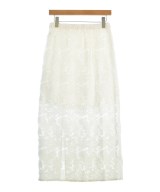 SALON adam et rope（サロンアダムエロペ）ロング・マキシ丈スカート 白 サイズ:F レディース/2200655799023