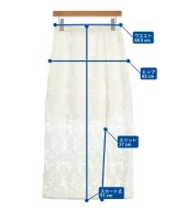 SALON adam et rope（サロンアダムエロペ）ロング・マキシ丈スカート 白 サイズ:F レディース/2200655799023