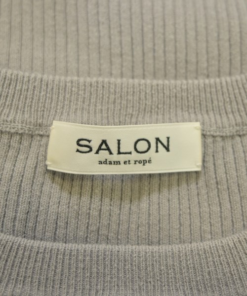 SALON adam et rope（サロンアダムエロペ）ニット・セーター グレー サイズ:F レディース/2200659519047