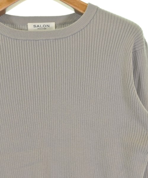 SALON adam et rope（サロンアダムエロペ）ニット・セーター グレー サイズ:F レディース/2200659519047