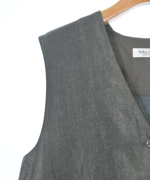 SALON adam et rope（サロンアダムエロペ）ベスト グレー サイズ:F レディース/2200656795178