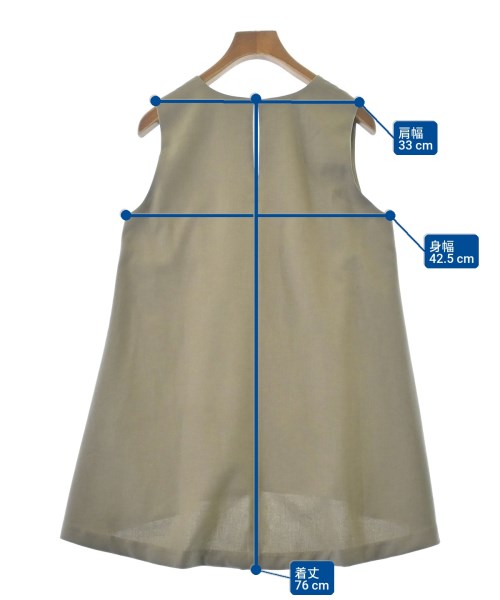 SALON adam et rope（サロンアダムエロペ）ベスト ベージュ サイズ:F レディース/2200656385065