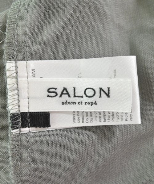 SALON adam et rope（サロンアダムエロペ）カジュアルシャツ グレー サイズ:F レディース/2200660355023