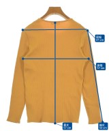 SALON adam et rope（サロンアダムエロペ）Tシャツ・カットソー 黄 サイズ:F レディース/2200660680026