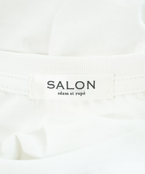 SALON adam et rope（サロンアダムエロペ）Tシャツ・カットソー 白 サイズ:F レディース/2200660699042
