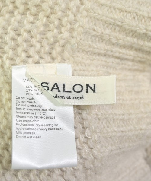SALON adam et rope（サロンアダムエロペ）カーディガン ベージュ サイズ:F レディース/2200658689017