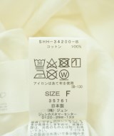 SALON adam et rope（サロンアダムエロペ）カジュアルシャツ 白 サイズ:F レディース/2200705177023