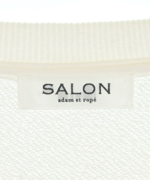 SALON adam et rope（サロンアダムエロペ）スウェット 白 サイズ:F レディース/2200712058155