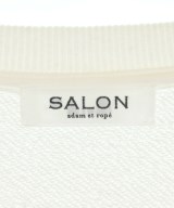SALON adam et rope（サロンアダムエロペ）スウェット 白 サイズ:F レディース/2200712058155