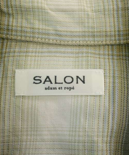 SALON adam et rope（サロンアダムエロペ）カジュアルシャツ 緑 サイズ:F レディース/2200712882057