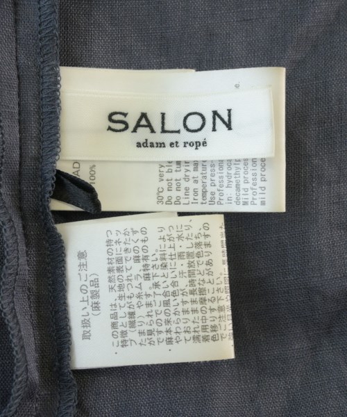 SALON adam et rope（サロンアダムエロペ）カジュアルシャツ 紺 サイズ:F レディース/2200713010039