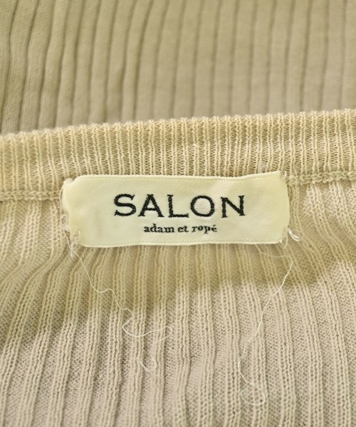 SALON adam et rope（サロンアダムエロペ）ニット・セーター ベージュ サイズ:F レディース/2200713274042