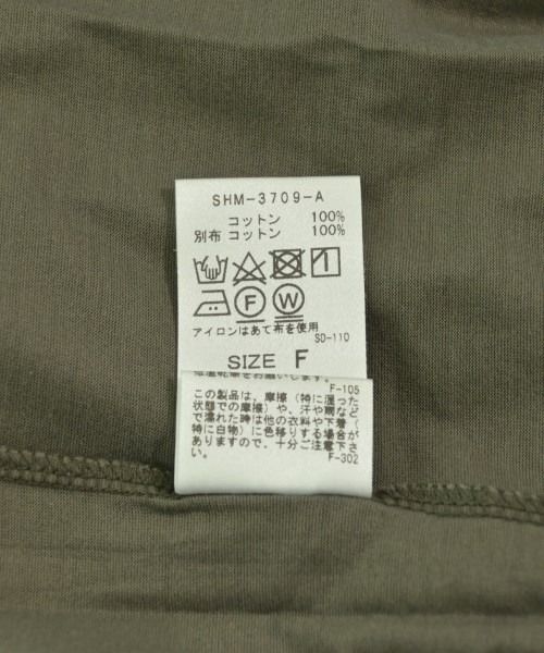 SALON adam et rope（サロンアダムエロペ）ノースリーブ カーキ サイズ:F レディース/2200716149071