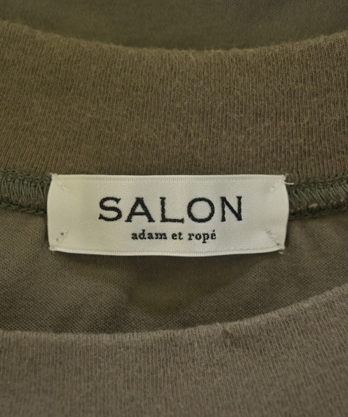 SALON adam et rope（サロンアダムエロペ）Tシャツ・カットソー カーキ サイズ:F レディース/2200716695080