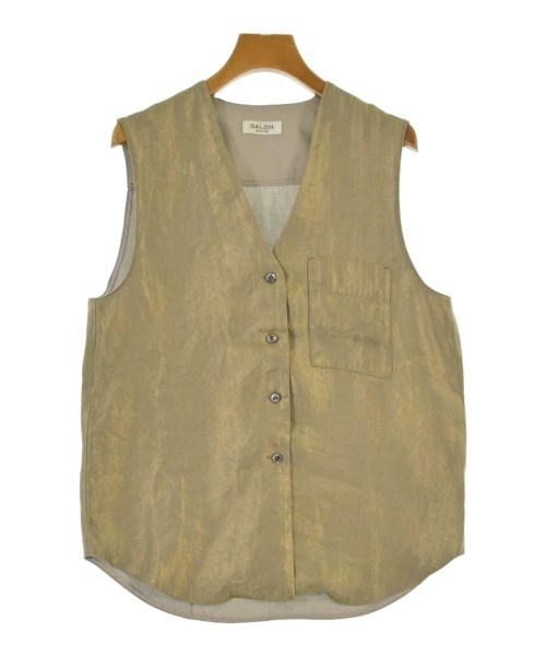 SALON adam et rope(サロンアダムエロペ)ベスト ベージュ サイズ:F/2200644872058