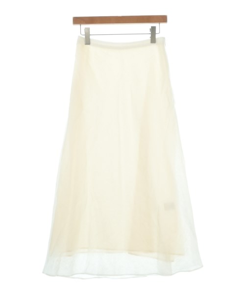 SALON adam et rope(サロンアダムエロペ)ロング・マキシ丈スカート 白 サイズ:F/2200648550068