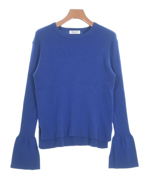 SALON adam et rope(サロンアダムエロペ)ニット・セーター 青 サイズ:F/2200643569010