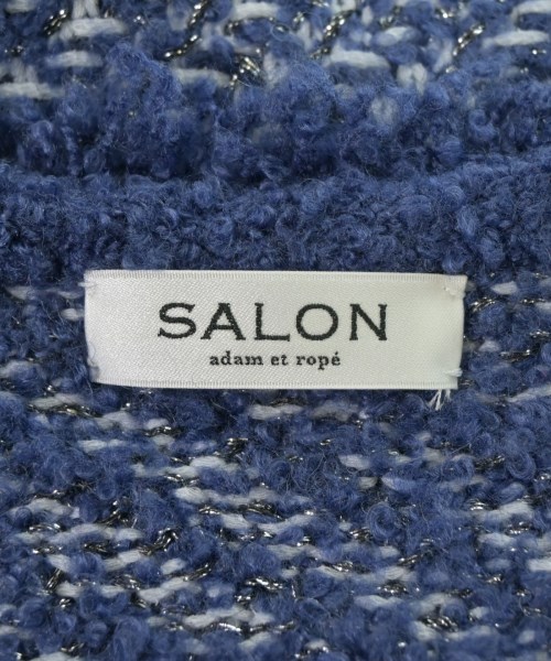 SALON adam et rope（サロンアダムエロペ）カーディガン 青 サイズ:F レディース/2200650224087