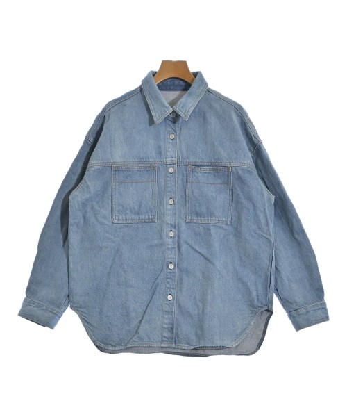 SALON adam et rope(サロンアダムエロペ)カジュアルシャツ 紺 サイズ:F/2200647780015