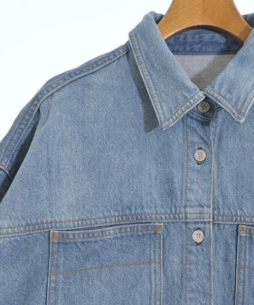 SALON adam et rope（サロンアダムエロペ）カジュアルシャツ 紺 サイズ:F レディース/2200647780015