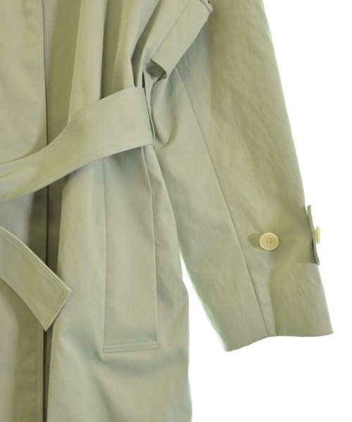 SALON adam et rope（サロンアダムエロペ）ステンカラーコート 緑 サイズ:F レディース/2200652733037