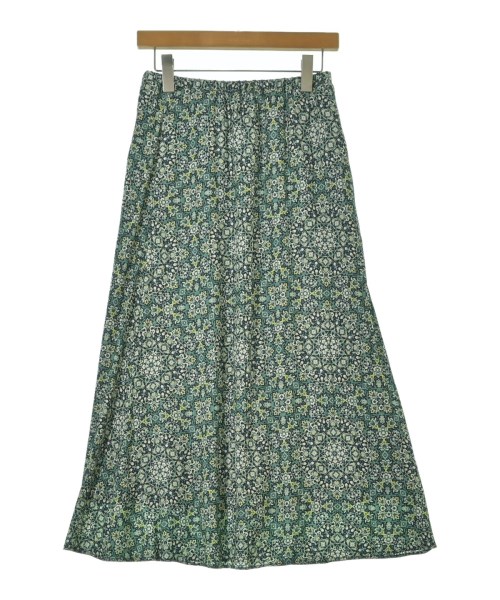 SALON adam et rope(サロンアダムエロペ)ロング・マキシ丈スカート 緑 サイズ:F/2200638714609