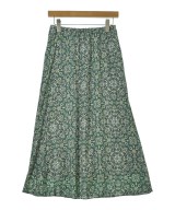 SALON adam et rope（サロンアダムエロペ）ロング・マキシ丈スカート 緑 サイズ:F レディース/2200638714609