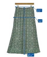 SALON adam et rope（サロンアダムエロペ）ロング・マキシ丈スカート 緑 サイズ:F レディース/2200638714609