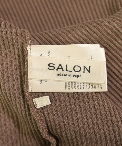 SALON adam et rope（サロンアダムエロペ）Tシャツ・カットソー 茶 サイズ:F レディース/2200699096034