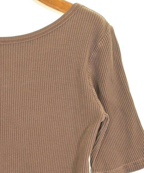 SALON adam et rope（サロンアダムエロペ）Tシャツ・カットソー 茶 サイズ:F レディース/2200699096034