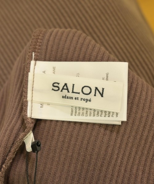 SALON adam et rope（サロンアダムエロペ）タンクトップ 茶 サイズ:F レディース/2200699096041