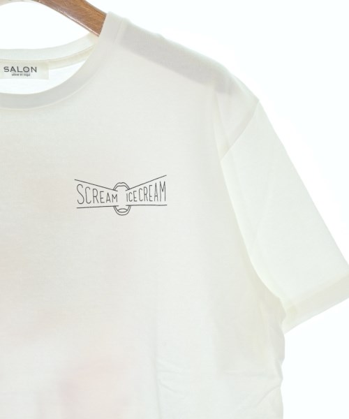 SALON adam et rope（サロンアダムエロペ）Tシャツ・カットソー 白 サイズ:F レディース/2200704337121