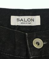 SALON adam et rope（サロンアダムエロペ）デニムパンツ 黒 サイズ:M レディース/2200704140028