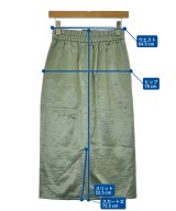 SALON adam et rope（サロンアダムエロペ）ロング・マキシ丈スカート 緑 サイズ:S レディース/2200705382083