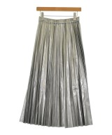 SALON adam et rope（サロンアダムエロペ）ロング・マキシ丈スカート シルバー サイズ:F レディース/2200704236035