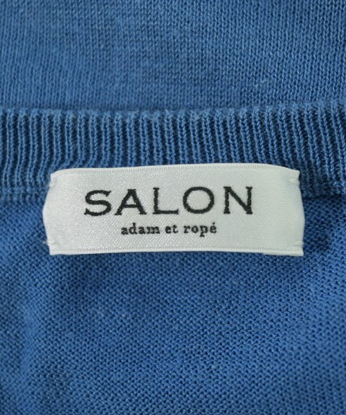 SALON adam et rope（サロンアダムエロペ）ニット・セーター 青 サイズ:F レディース/2200705346016