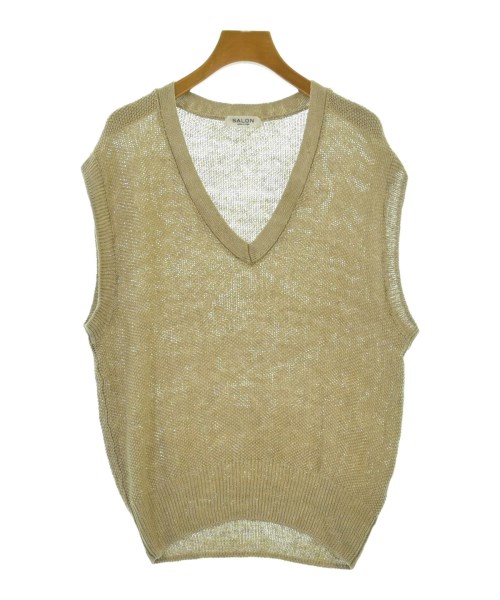 SALON adam et rope(サロンアダムエロペ)ベスト ベージュ サイズ:-(M位)/2200660601144