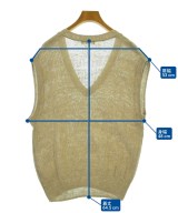 SALON adam et rope（サロンアダムエロペ）ベスト ベージュ サイズ:-(M位) レディース/2200660601144