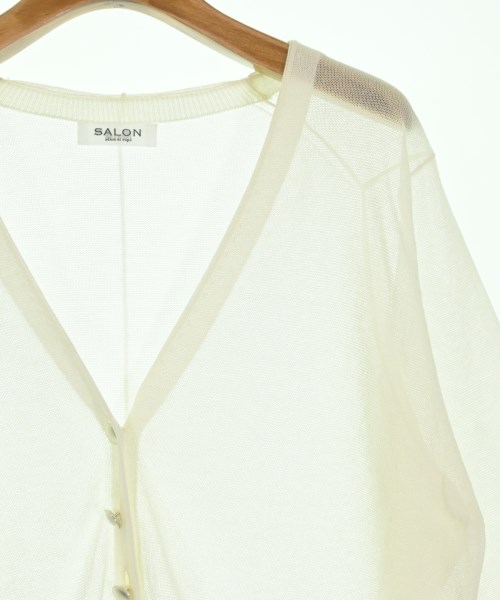 SALON adam et rope（サロンアダムエロペ）カーディガン 白 サイズ:F レディース/2200663360123