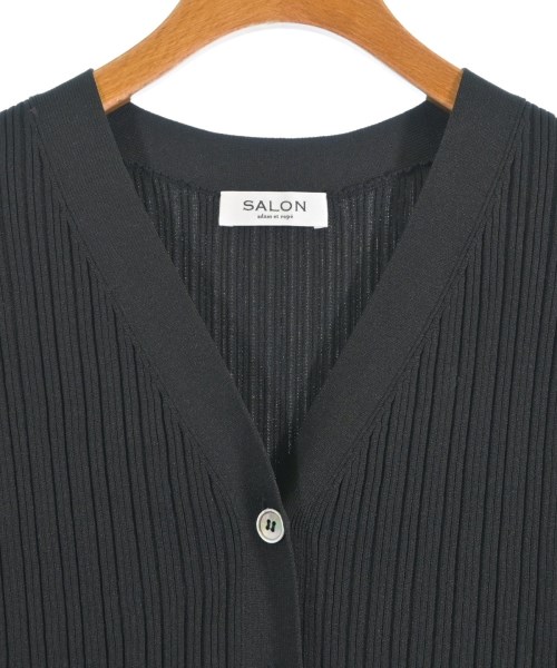 SALON adam et rope（サロンアダムエロペ）カーディガン 黒 サイズ:F レディース/2200661534069
