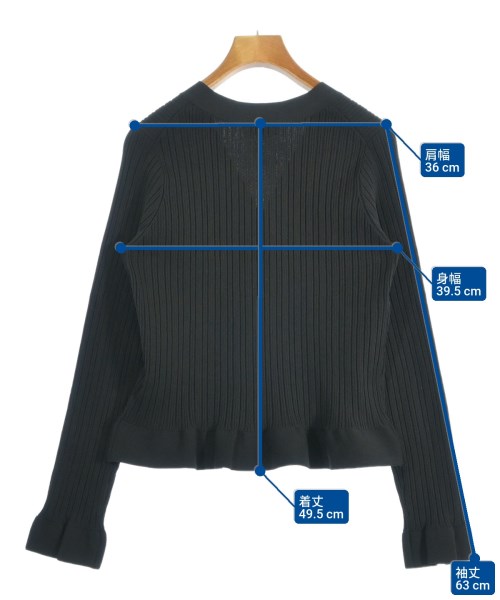 SALON adam et rope（サロンアダムエロペ）カーディガン 黒 サイズ:F レディース/2200661534069