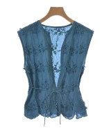 SALON adam et rope（サロンアダムエロペ）ブラウス 青 サイズ:F レディース/2200663788033