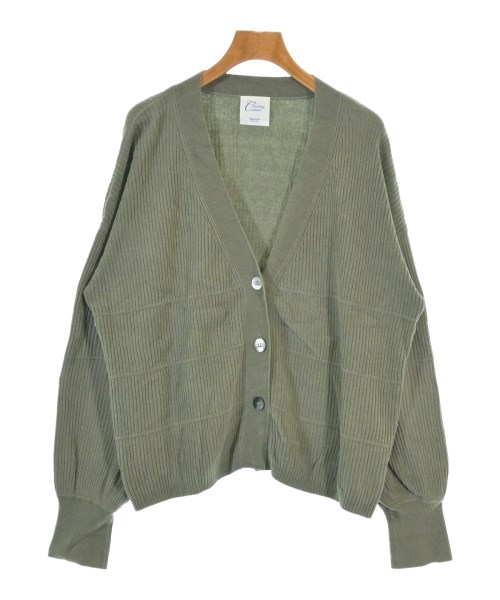 SALON adam et rope(サロンアダムエロペ)カーディガン カーキ サイズ:F/2200666193025